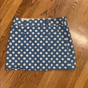 Polka dot skirt